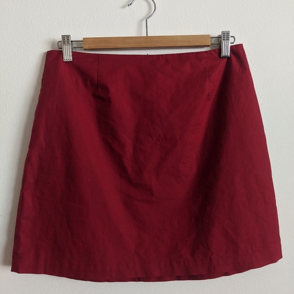 Gap Vintage Cranberry Skirt - Picture 1 of 4